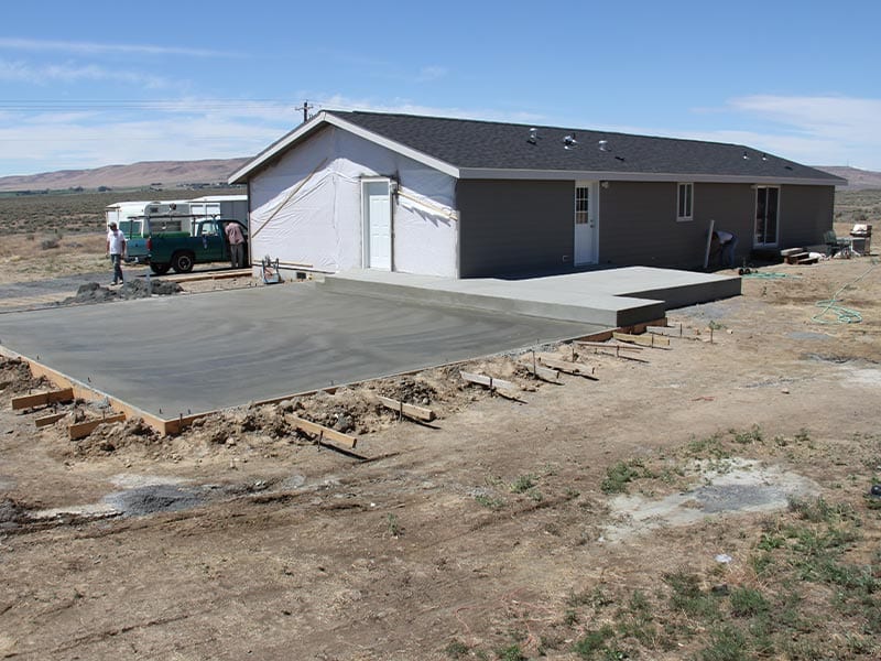 Mobile Home with Garage