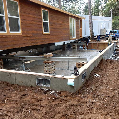 modular home foundation types