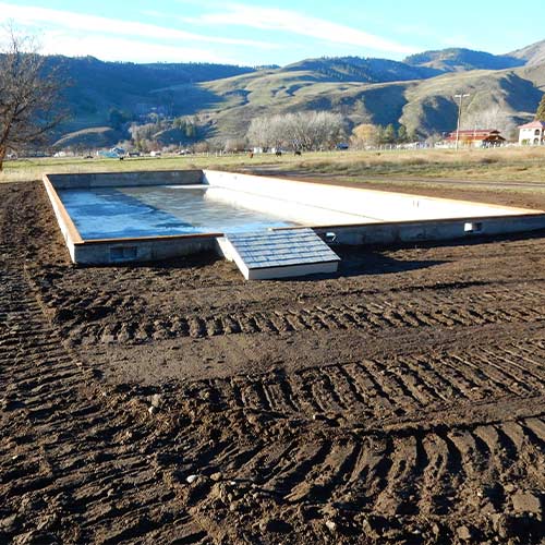 concrete foundation for manufactured home