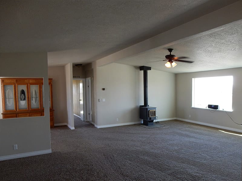 remodeled living room